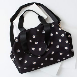 Alice + Olivia Daisy Print Duffel Bag